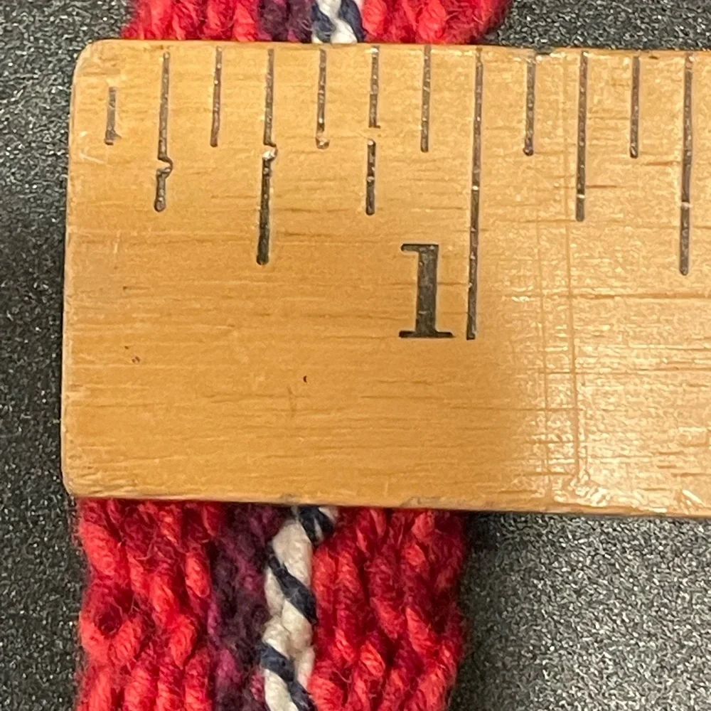 Women's Thick Crochet Knit Colorful Barrel Crossbody Bag - Picture 10 of 16